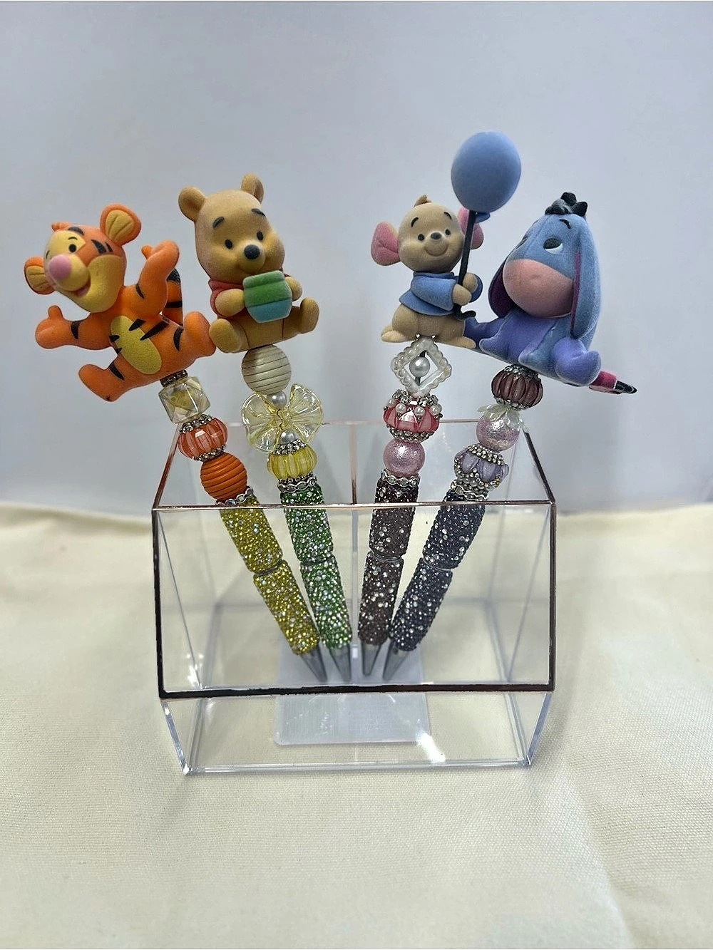 Disney Character Beaded Pens Set